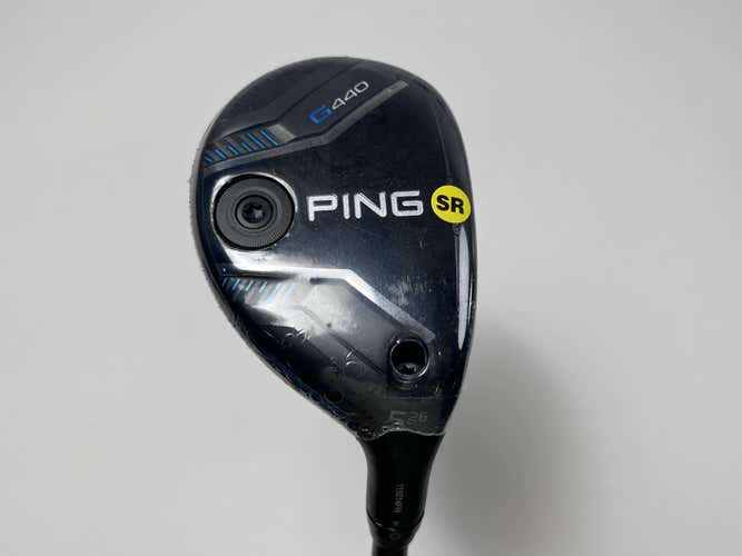 Ping G440 5 Hybrid 26* Alta CB Soft Regular 70g Senior Graphite Mens RH NEW
