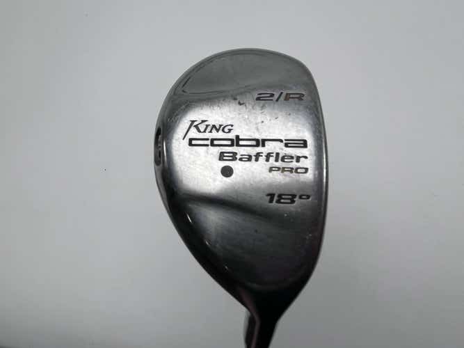 Cobra Baffler Pro 2008 2 Hybrid 18* Fujikura Speeder Stiff Graphite Mens RH