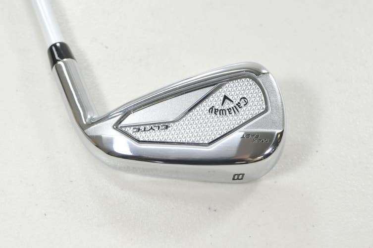 Callaway Elyte Max Fast Single 8 Iron Ladies Flex RH Eldio 40g Graphite # 217387