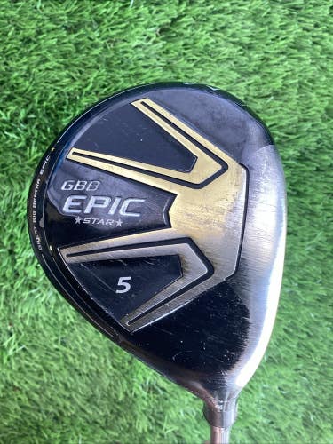 Callaway GBB Epic Star Fairway 5 Wood 18* With Ladies Graphite Shaft