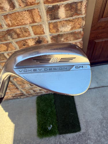 Men's Titleist BV Vokey SM8 Left Hand Wedge Wedge Flex 60 Degree Steel Shaft (Used)