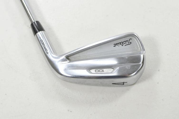 Titleist T100 2021 Single 4 Iron X-Stiff Flex Right DG X100 Steel # 217378