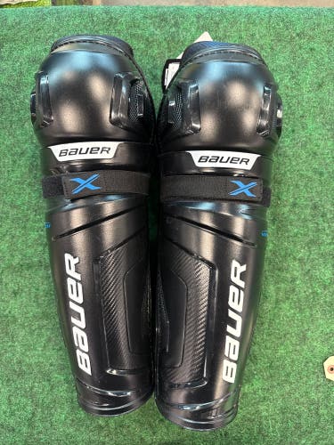 Senior Bauer X Shin Pads 15" (New)