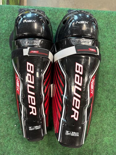 Senior Bauer NSX Shin Pads 15" (New)