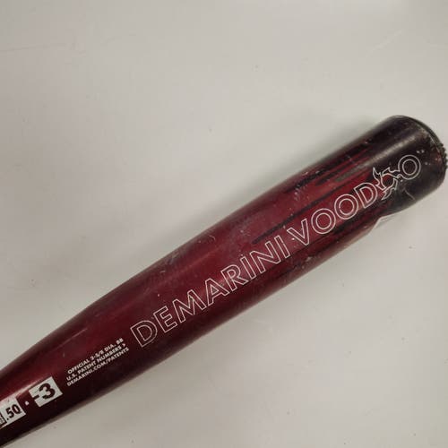 DeMarini Voodoo BBCOR Certified Bat (-3) 29 oz 32" (Used)