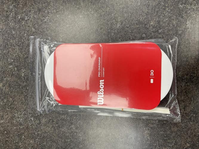 White Tennis Overgrip 30 Pack