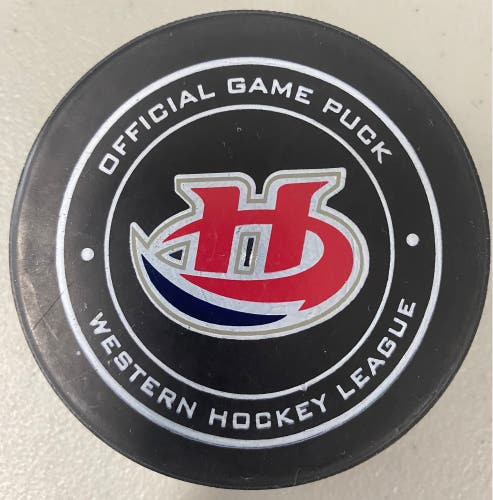 Lethbridge Hurricanes puck