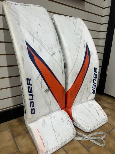 Rare Stuart Skinner pro return Bauers Hyperlite 2 Goalie Full Set (Used)
