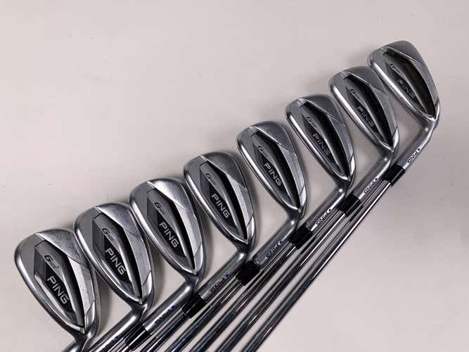 Ping G425 Iron Set 4-PW+GW Blue Dot 1* Up AWT 2.0 Stiff Steel Mens RH