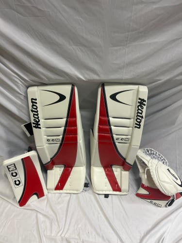 CCM E7.9 Heaton 10 Regular Goalie Full Set (New) (MULTIPLE SIZES)