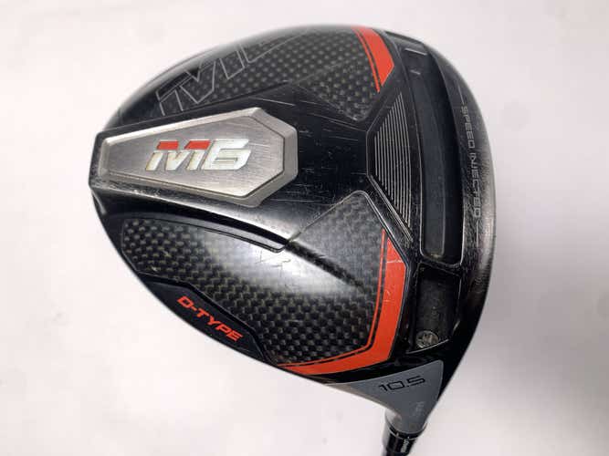 TaylorMade M6 D-Type Driver 10.5* HZRDUS RDX Smoke 6.5 Black 60g Extra Stiff RH