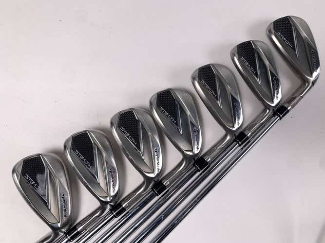 TaylorMade Stealth Iron Set 5-PW+GW KBS Max MT 85g Regular Steel Mens RH