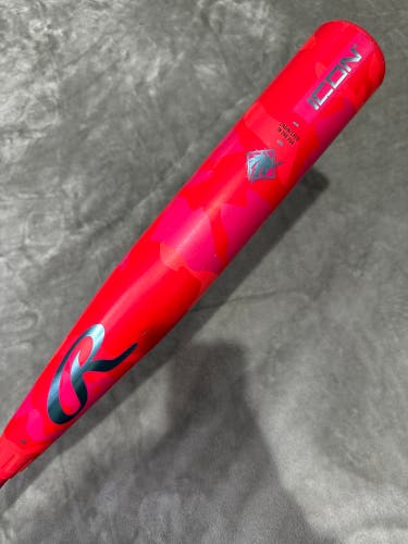 2025 Rawlings Icon Composite Bat USSSA Certified (-5) Composite 27 oz 32" (Used)