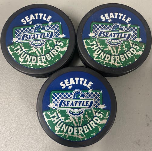 Seattle Thunderbirds puck