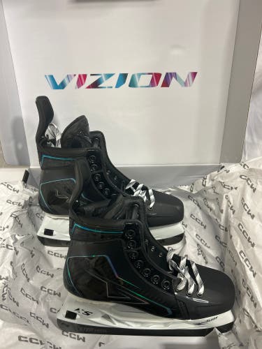 2026 CCM Vizion Hockey Skates Senior (New) (MULTIPLE SIZES)