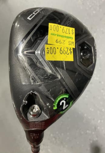 Cobra DS-ADAPT 19 #3 Hybrid 40.5" KBS PG HYBRID 85 Stiff Flex Graphite Shaft LH