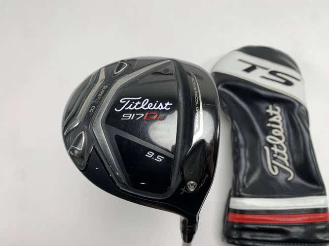 Titleist 917 D2 Driver 9.5* Aldila Rogue 110 MSi 3.1 60g Extra Stiff RH -1''