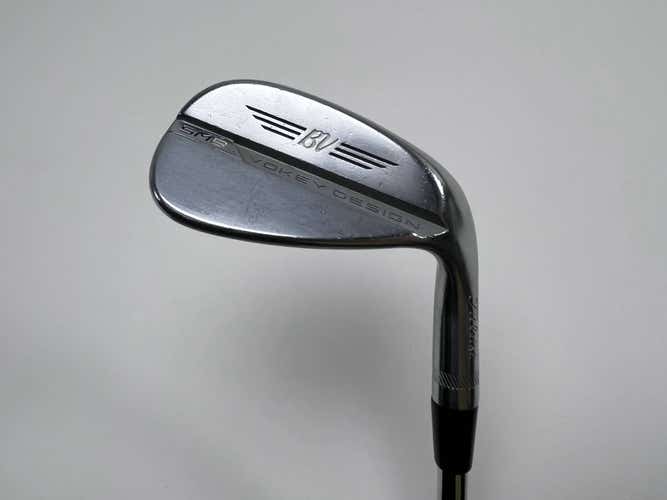 Titleist Vokey SM9 Tour Chrome Wedge 50* 8 Bounce F-Grind Wedge Steel Mens RH