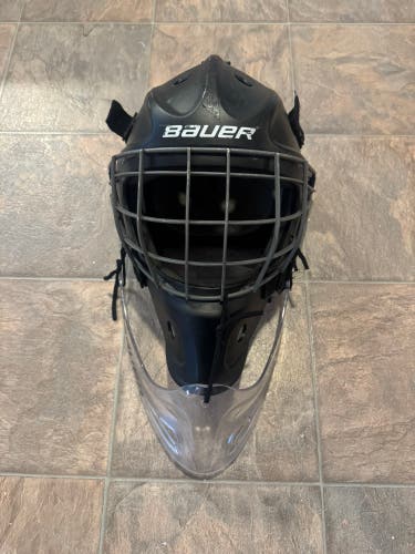 Bauer NME 5 Goalie Mask w/ dangler | Intermediate Large / Senior Small