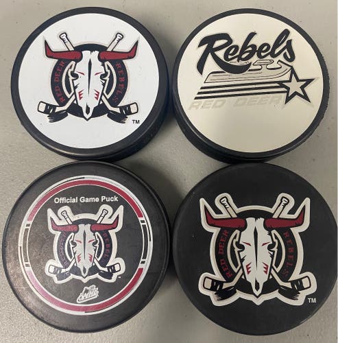 Red Deer Rebels puck