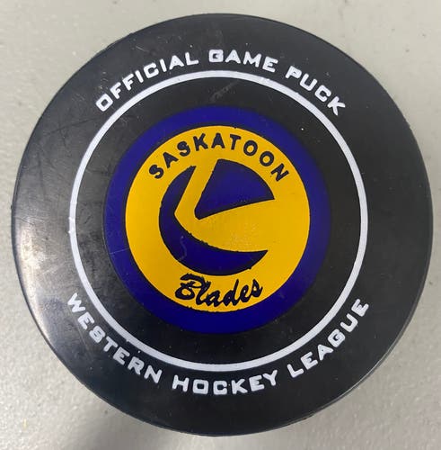Saskatoon Blade puck