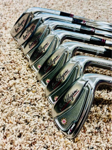 Men's 2019 Ben Hogan Ptx pro Right Handed Iron Set Stiff Flex 37" (Used)