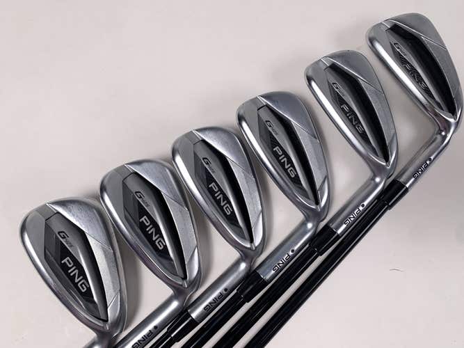 Ping G425 Iron Set 6-PW+GW Black Dot Alta Distanza 40g Senior Graphite Mens RH