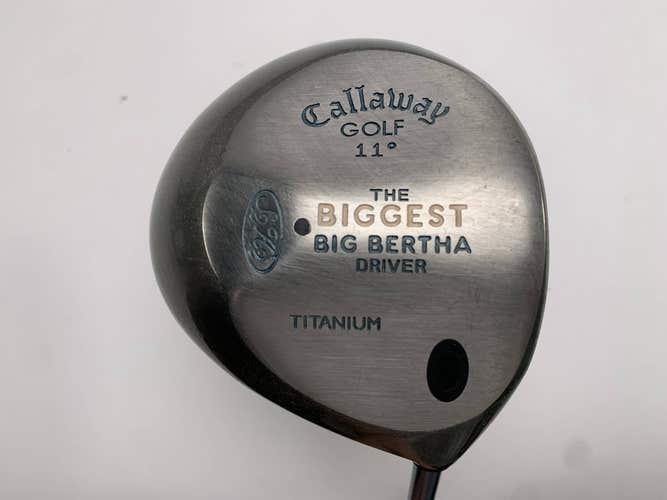 Callaway Biggest Big Bertha Driver 11* Ladies Graphite Womens RH