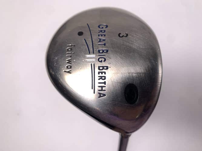 Callaway Great Big Bertha II 3 Fairway Wood 15* GBB System 60 Regular RH