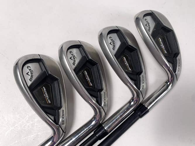 Callaway Rogue ST Max OS Iron Set 9-PW+GW+SW Cypher Forty 4.0 40g Ladies  RH