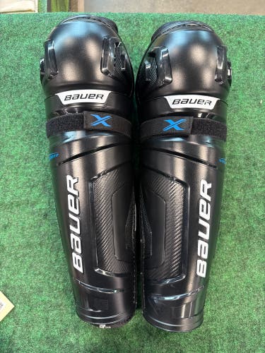 Senior Bauer X Shin Pads 16" (New)