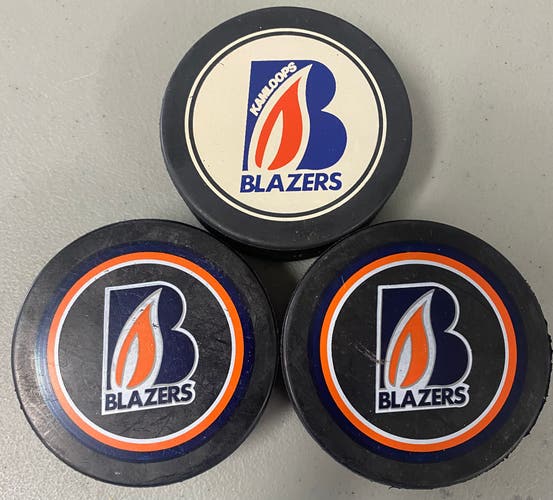 Kamloops Blazer puck