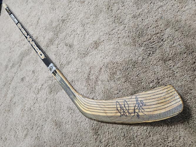 RAY BOURQUE Late 90's Signed Boston Bruins NHL Game Used Hockey Stick w coa