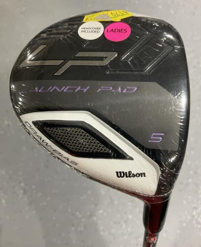 Wilson LAUNCH PAD #5 Fairway Wood 41" UST MAMIYA HELIUM 43G Ladies Flex WRH