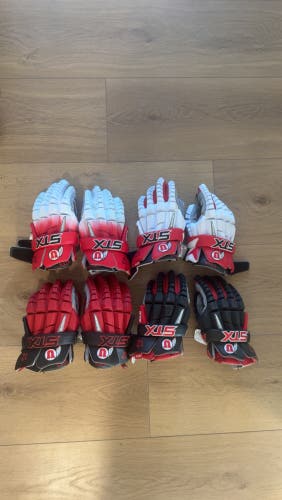 STX Surgeon RZR2 Lacrosse Gloves (Used)