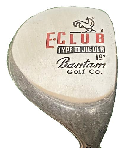 Bantam Golf Chipper E-Club Type II Jigger 19* RH TrueTemper Steel 35" Stock Grip