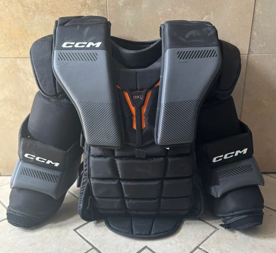Large 2025 CCM Pro AB Goalie Chest Protector Pro Stock (Used)