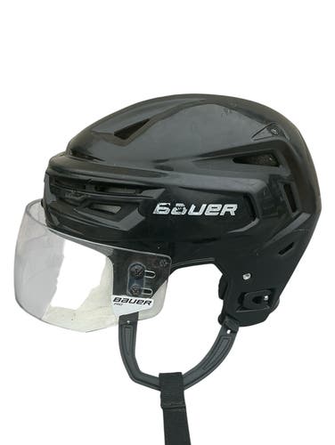 Bauer Re-Akt 150 Pro Stock Hockey Helmet Medium Black (Used) 87347