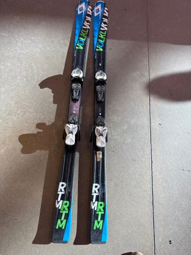 Volkl RTM Jr 150 cm Skis With Marker 7.0 Bindings (Used)