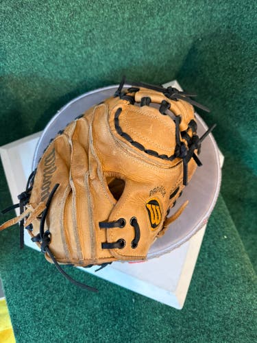 Wilson A2403 RH Catcher's Baseball Glove 33.5" (Used)