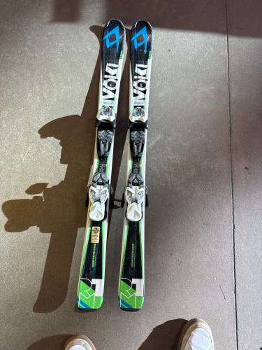 Volkl RTM Jr 110 cm Skis With Marker 4.5 Bindings (Used)