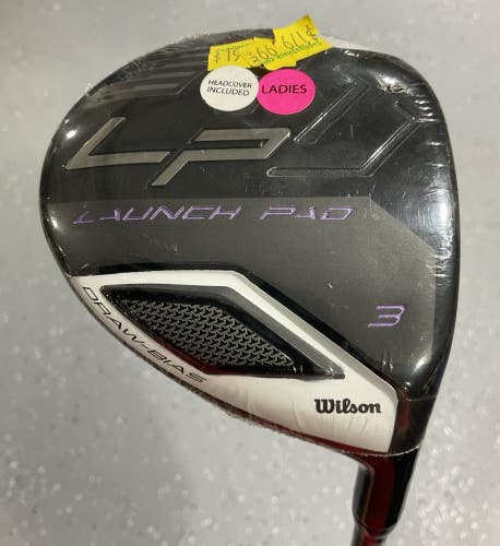 Wilson LAUNCH PAD #3 Fairway Wood 41.5" UST MAMIYA HELIUM 43G Ladies Flex WRH