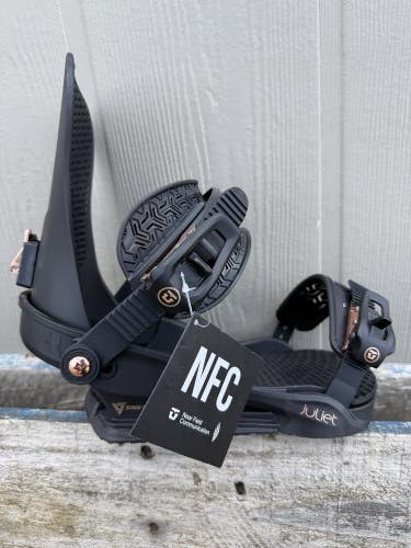 Union Juliet Snowboard Bindings Women's Large (US 9-11) Black New 2026