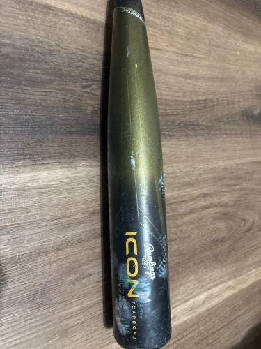 2023 Rawlings Icon Composite BBCOR Certified Bat (-3) 28 oz 31" (Used)
