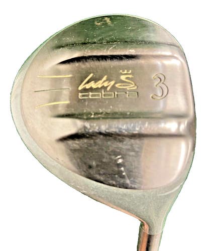 Lady Cobra 3 Wood 15 Autoclave Ladies Flex Graphite 42" RH Nice Factory Grip