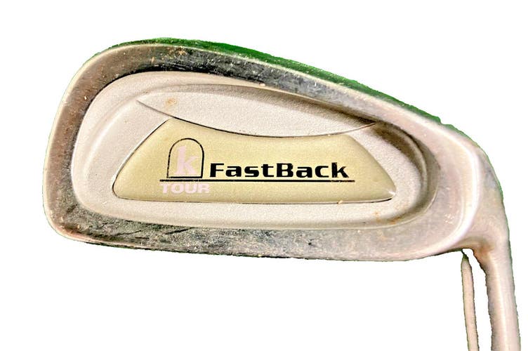 K Tour Fastback 7 Iron Graman CS230 Ladies Flex Graphite 35.5" RH Nice Grip