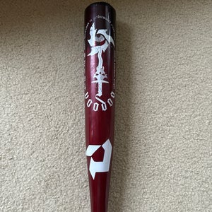 2024 DeMarini Voodoo Alloy BBCOR Certified Bat (-3) 28 oz 31" (Used)