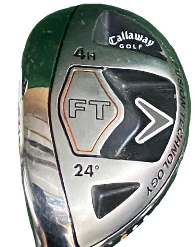 Callaway Fusion 4H FT 4 Hybrid 24 Draw LH Fujikura Ladies Graphite 39.5 New Grip