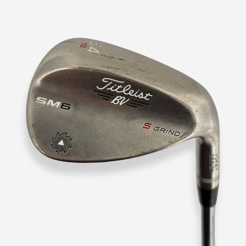 Titleist Vokey SM6 Grey Wedge 54° 10 Bounce Right Handed Wedge Flex Steel Shaft