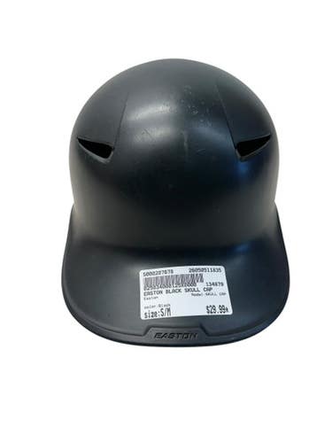 Used Easton SKULL CAP Catchers Helmet w/Mask Black S/M 11835-S000207678